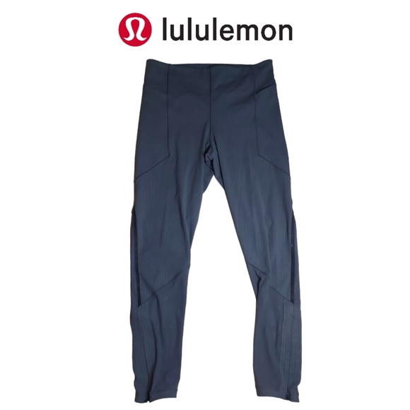 Lululemon Lab Mesh High Rise Run Tight 25" - Picture 1 of 15